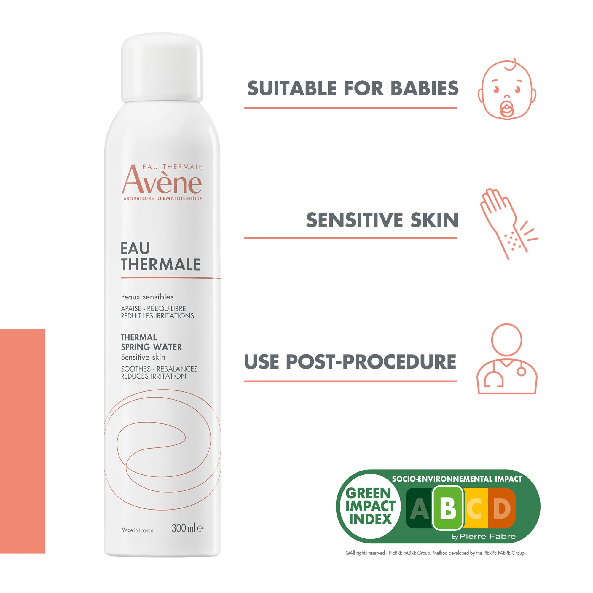 Avene Spray Acqua Termale, 300 ml