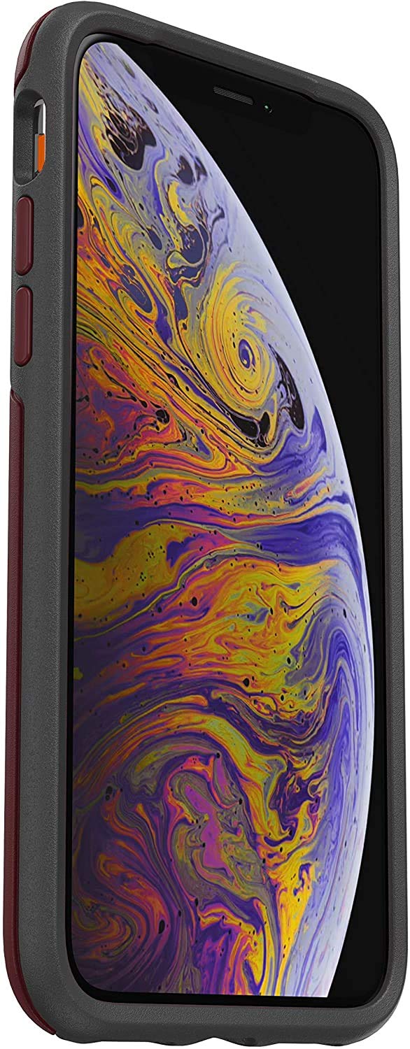 OtterBox Symmetry Series Slim Case for iPhone X & iPhone Xs with Screen Protector and Cleaning Cloth - Eco-Friendly Packaging - Fine Port (Cordovan/Slate Grey) by OtterBox - Used condition - Image 6