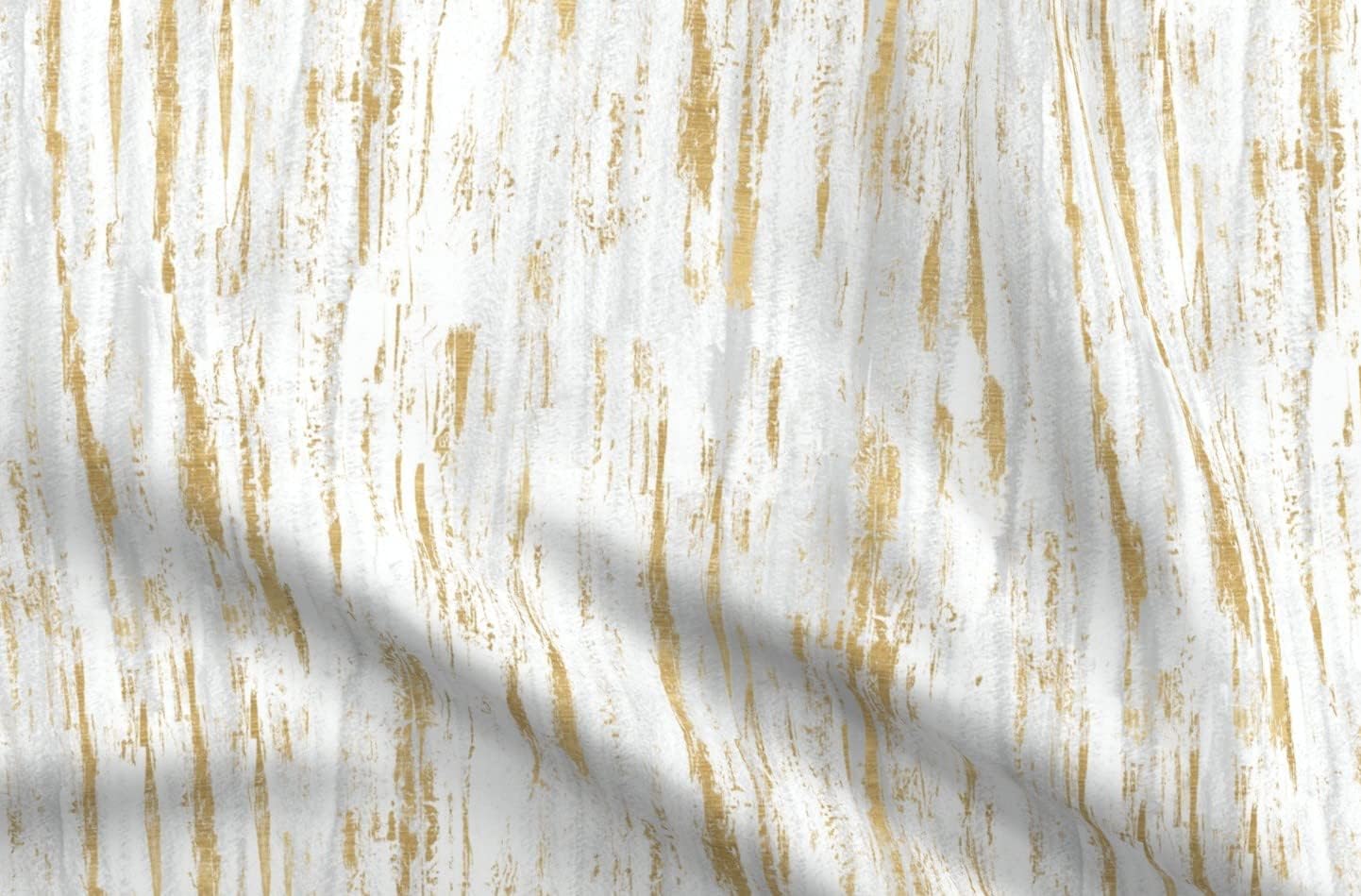 Spoonflower Fabric - White Birch Gold Gray Neutral Distressed Printed on Upholstery Velvet Fabric Fat Quarter - Upholstery Home Decor Bottomweight Apparel
