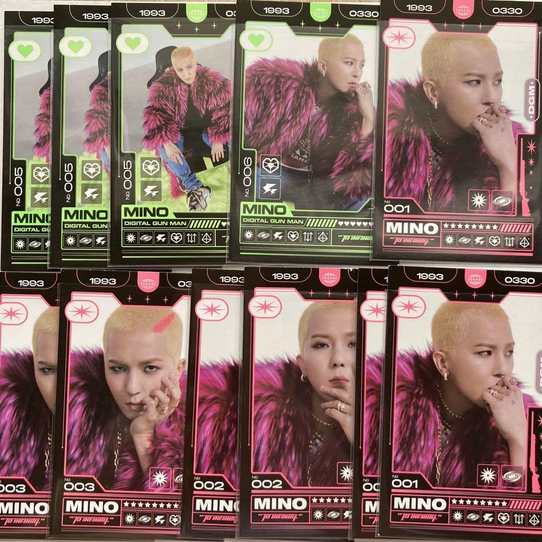 Amazon.co.jp: winner mino ミノ トレカ グッズ : Toys & Games