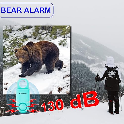 Miniatura 8 de Paquete de 2 alarmas de seguridad personal de 130 db con batería reemplazable por el usuario SOS de emergencia con sonido fuerte para mujeres,