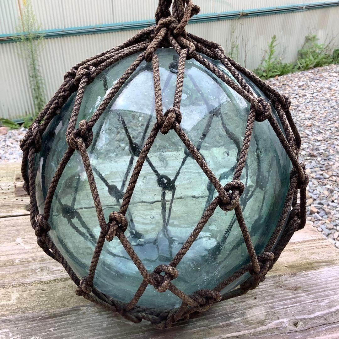 ガラス浮き玉 94個セット 網紐付き 31cmガラス 浮き玉 大玉 網付き ガラス浮き玉 94個セット 網紐付き 31cmガラス 浮き玉 大玉 網付き