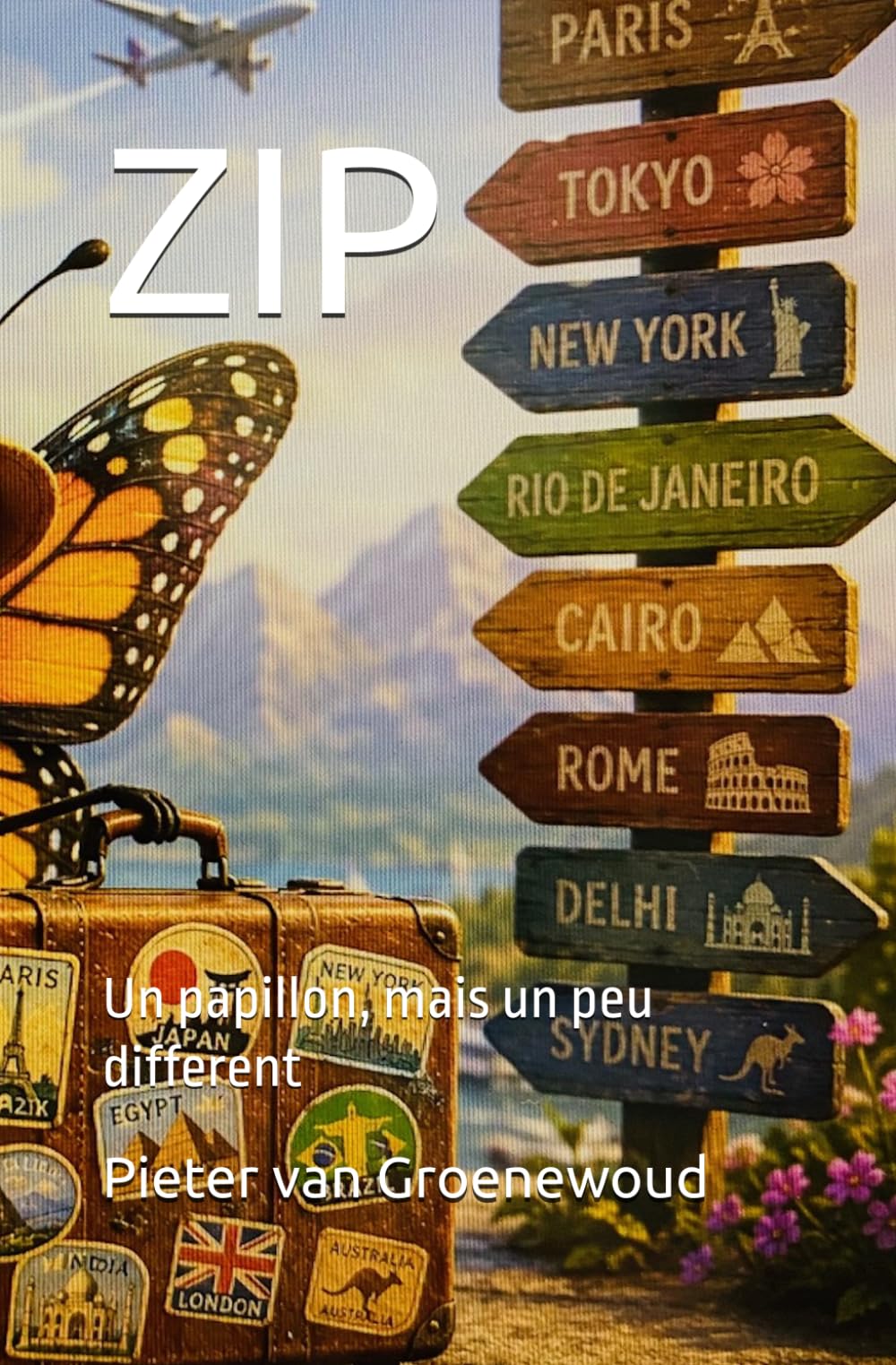ZIP: Un papillon, mais un peu different