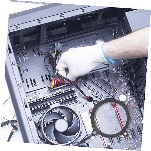 Soporte para CPU y disipador KOMBIUDA 2 piezas negro miniatura 4