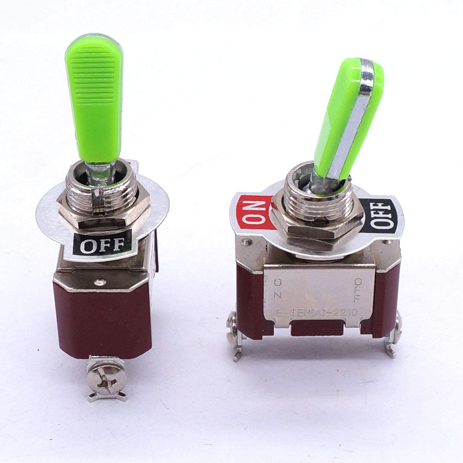 Interrupteur SPDT 3 Terminal on/on en acier inoxydable CZKE pour circuits électriques