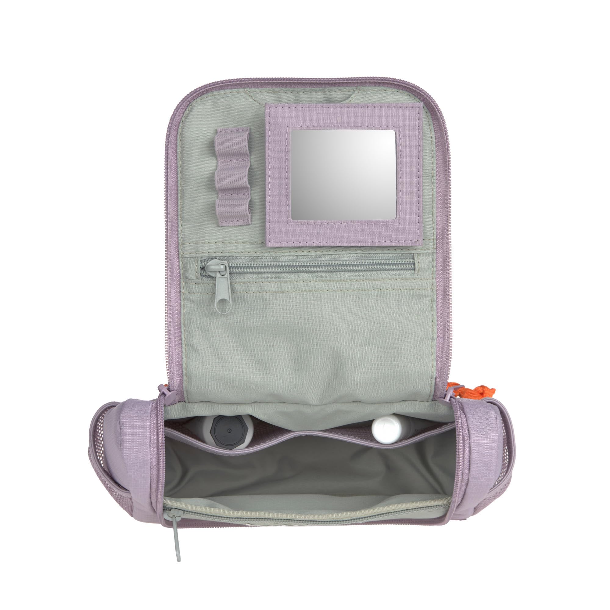 LÄSSIG Kosmetyczka dla dzieci, worek na pranie, do zawieszania/mini Washbag Lilac, liliowy, Nowoczesny