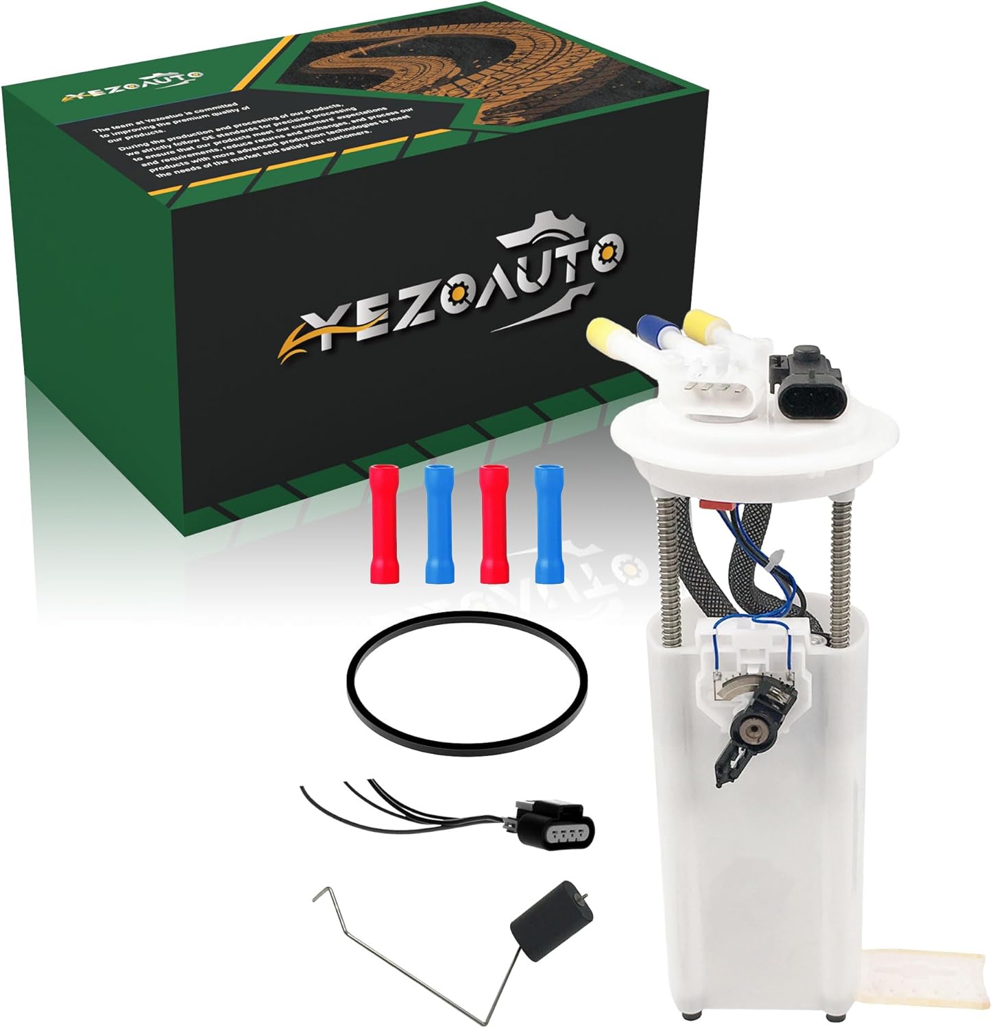 Fuel Pump Module assembly w/Sending Unit Compatible with Chevrolet Camaro V8 5.7L 1999-2002 & Pontiac Firebird V8 5.7L 1999-2002 Replace OE E3368M 1001-11144 EFP868M MU230 F2379A 1AMFP00180