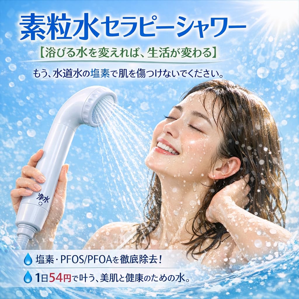Amazon | 素粒水 セラピーシャワー 【素粒水正規代理店 ベスト