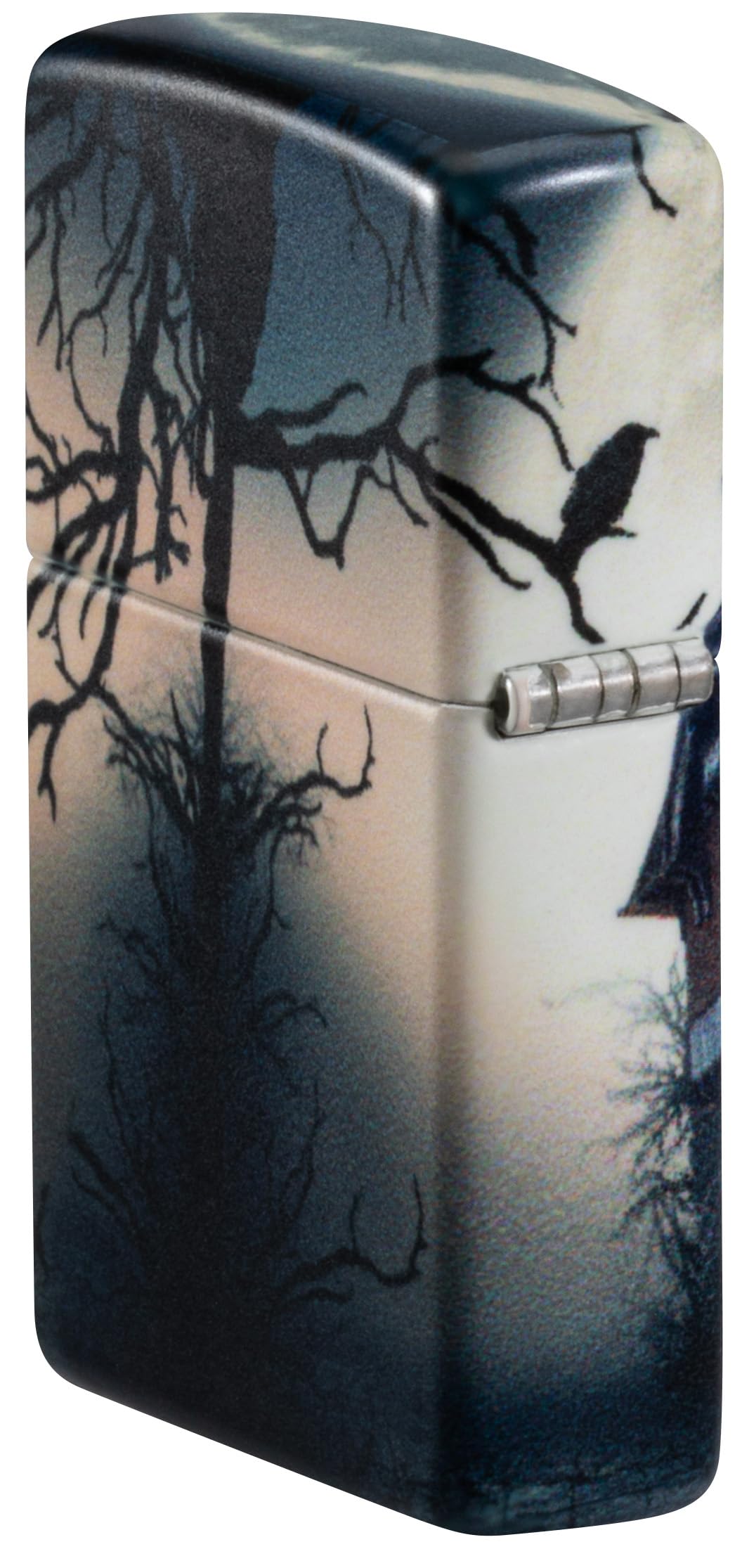 Zippo Accendino antivento Horror House, 540 colori, Glow-In-The-Dark, ricaricabile, resistente al vento, confezione regalo, made in USA