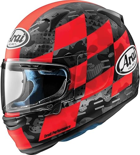 Arai Regent-X Patch - Casco unisex para motocicleta de calle para adultos, color rojo, talla 2XL