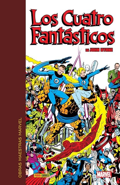 Portada de Obras maestras marvel. los 4 fantásticos de john byrne 1 de 7