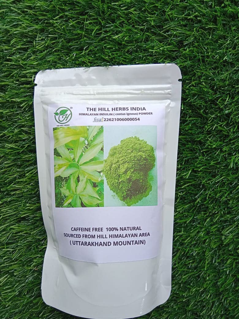 The Hill Herbs India Insulin Plant Leaf Tea 200 Grams-image-45