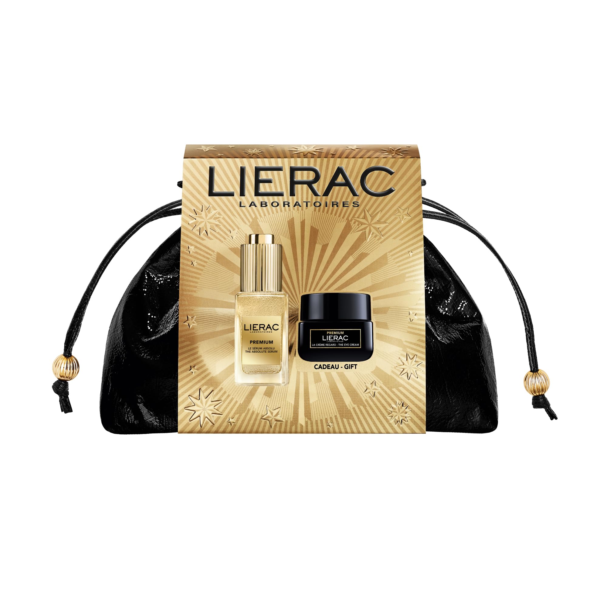 Lierac Premium Cofanetto Natale Il Siero Assoluto 30 ml + Crema Occhi 20 ml + Trousse