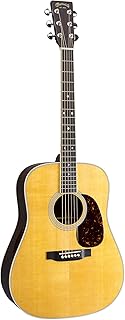 Guitar Standard Series Acoustic Guitars, Hand-Built Martin Guitars with Authentic Wood D-35 Natural
