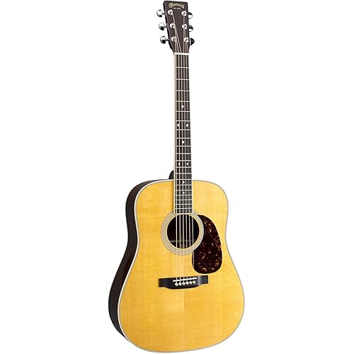 Martin Guitar Standard Series Acoustic Guitars, Hand-Built Martin Guitars with Authentic Wood D-35 Natural