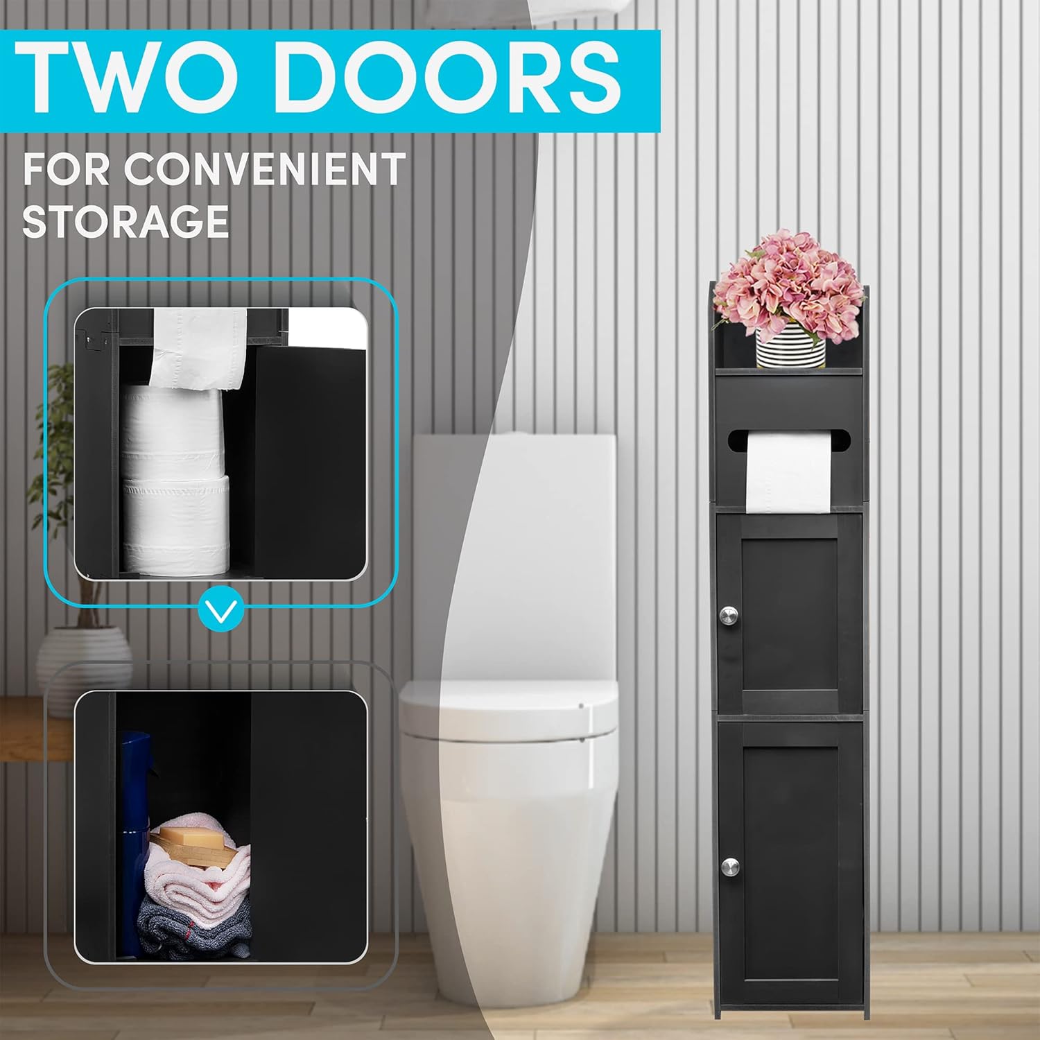 Buy Foam Bathroom Storage Free Standing Toilet Paper Roll