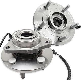 Pair 513273 Front Wheel Bearing Hub Assembly Compatible with Chrysler Town & Country 2008-2016 Dodge Grand Caravan 2008-2020, Ram C/V 2012-2015, 2009 2010 2011 2012 2013 2014 VW Routan, 5 Lugs w/ABS