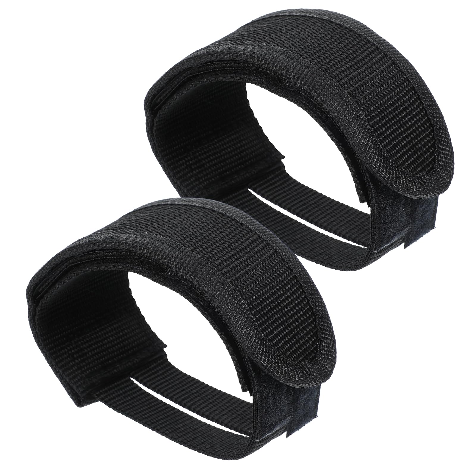 1 Pair Bicycle Pedal Straps, Adjustable Non-Slip Toe Clips, Straps with Double Adhesive, Universal Bicycle Foot Strap for Fixed Gear, Kids Bike, Exercise Bike and Road Bikes (Black)-image-17