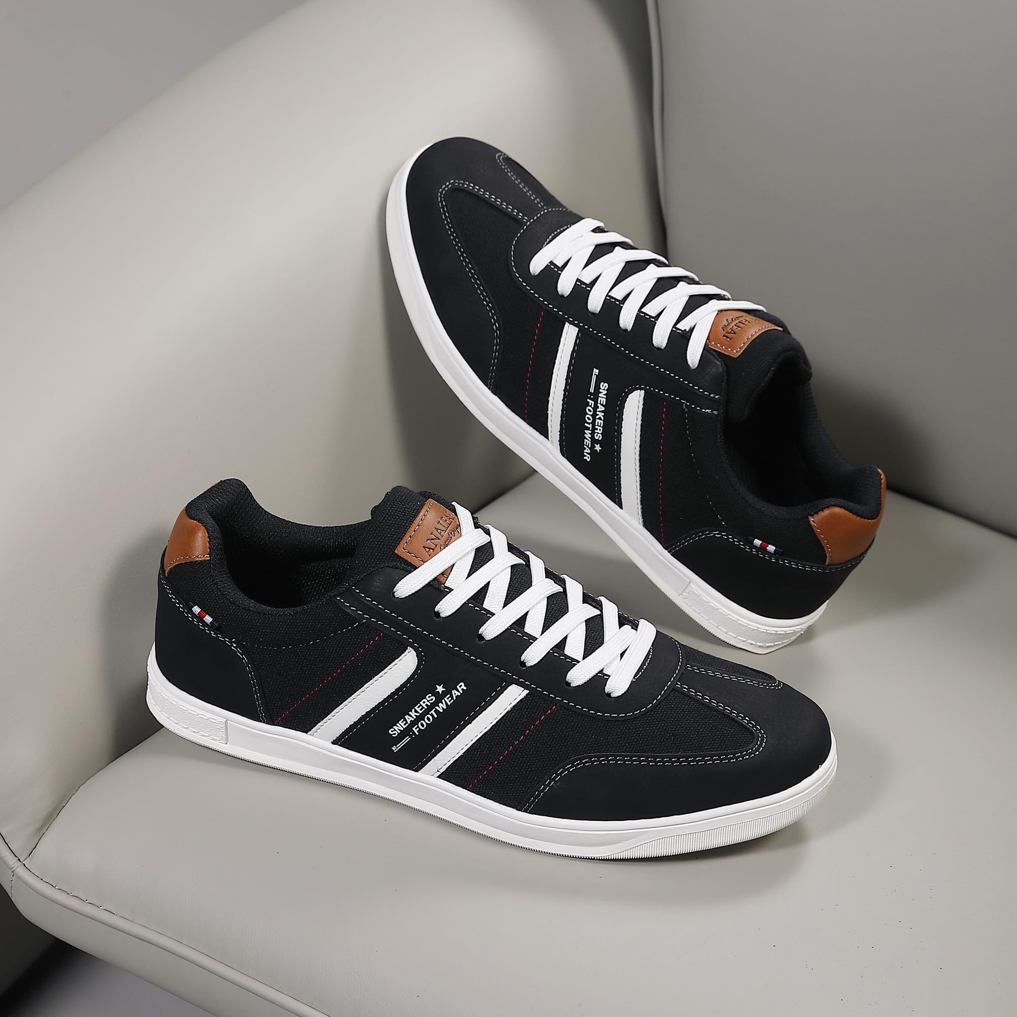 ANALEAF Scarpe Casual da Uomo Scarpe da Ginnastica Scarpe da Passeggio Dimensioni 41-46 EU