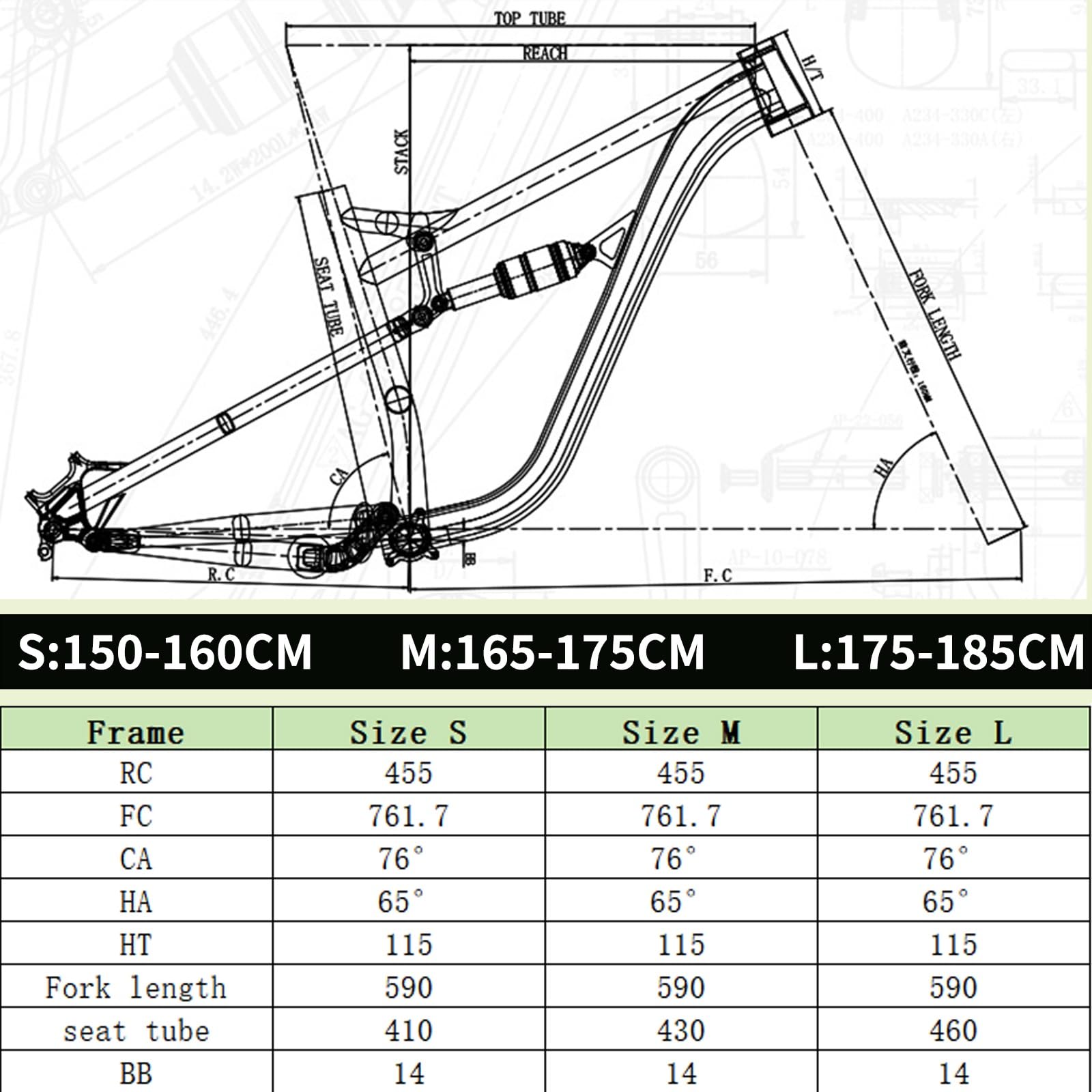 Rama rowerowa z pełnym zawieszeniem 29 ze stopu aluminium Górskie ramy zwiększające 148 mm miękki tylny amortyzator powietrzny rozmiar S/M/L wewnętrzne przejście
