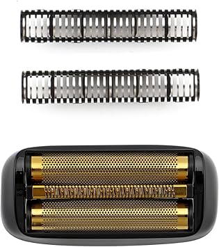 VGR 378 Foil Shaver Replacement Head with Titanium Foil Cutter | titanium foils; triple floating foils; fits 378; replacement cutter set