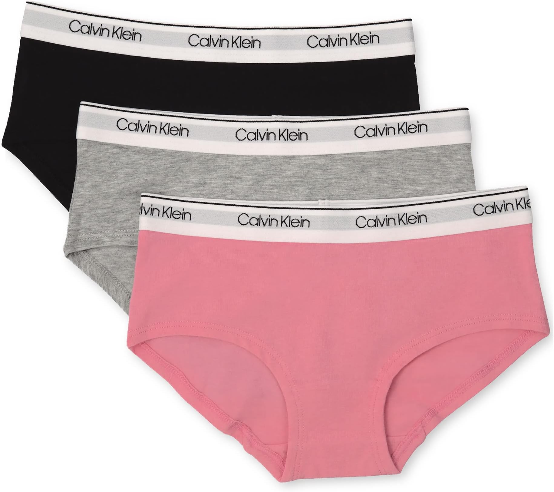 girls Modern Cotton Hipster Underwear 3-pack Hipster Panties (pack of 3)