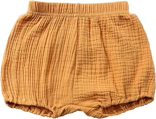 Pantalones cortos de verano unisex para recién nacidos, color sólido, pantalones básicos para niños y niñas