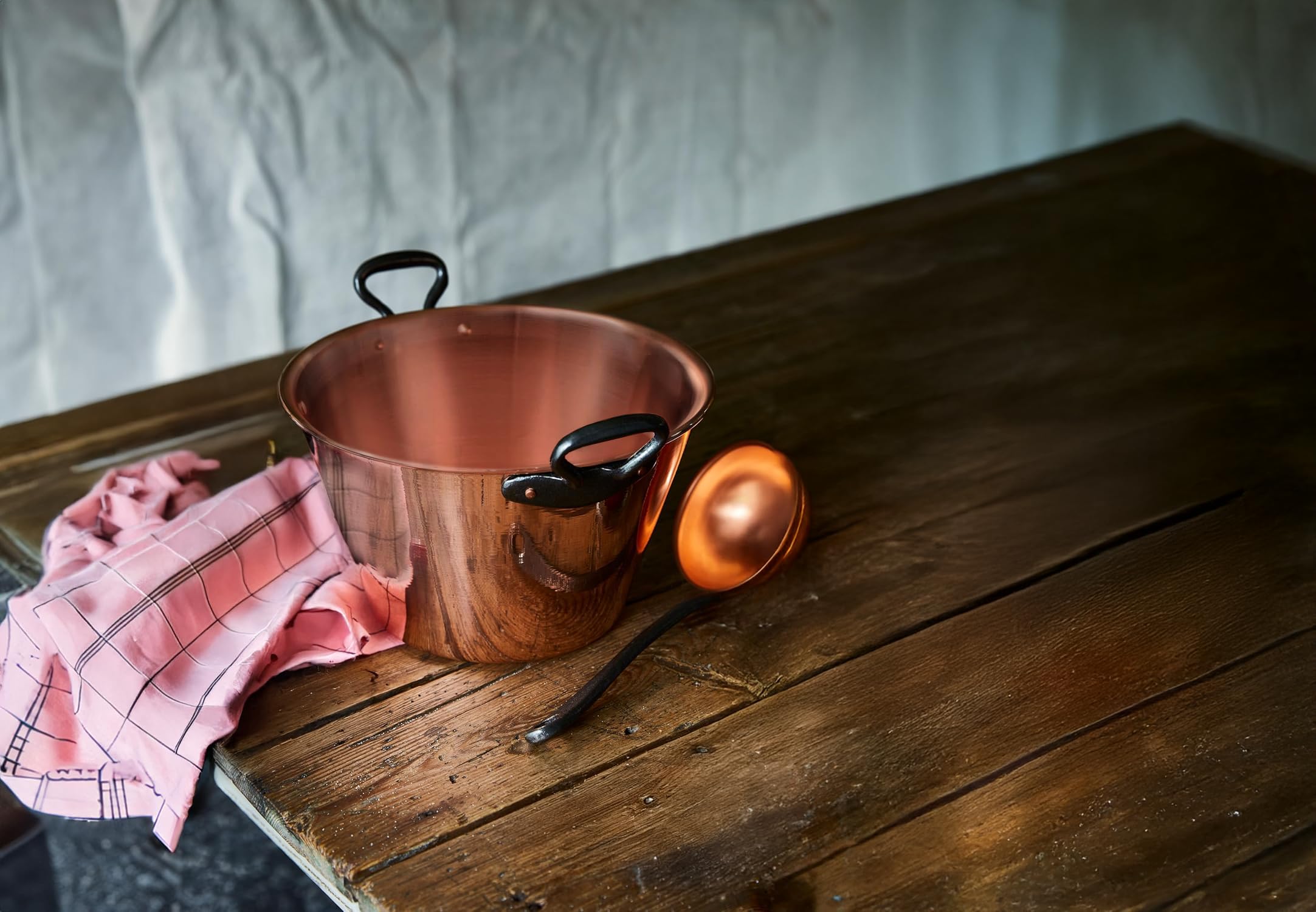 Bassine À Confiture Cuivre 12l - 207031, 41 x 41 x 21 cm