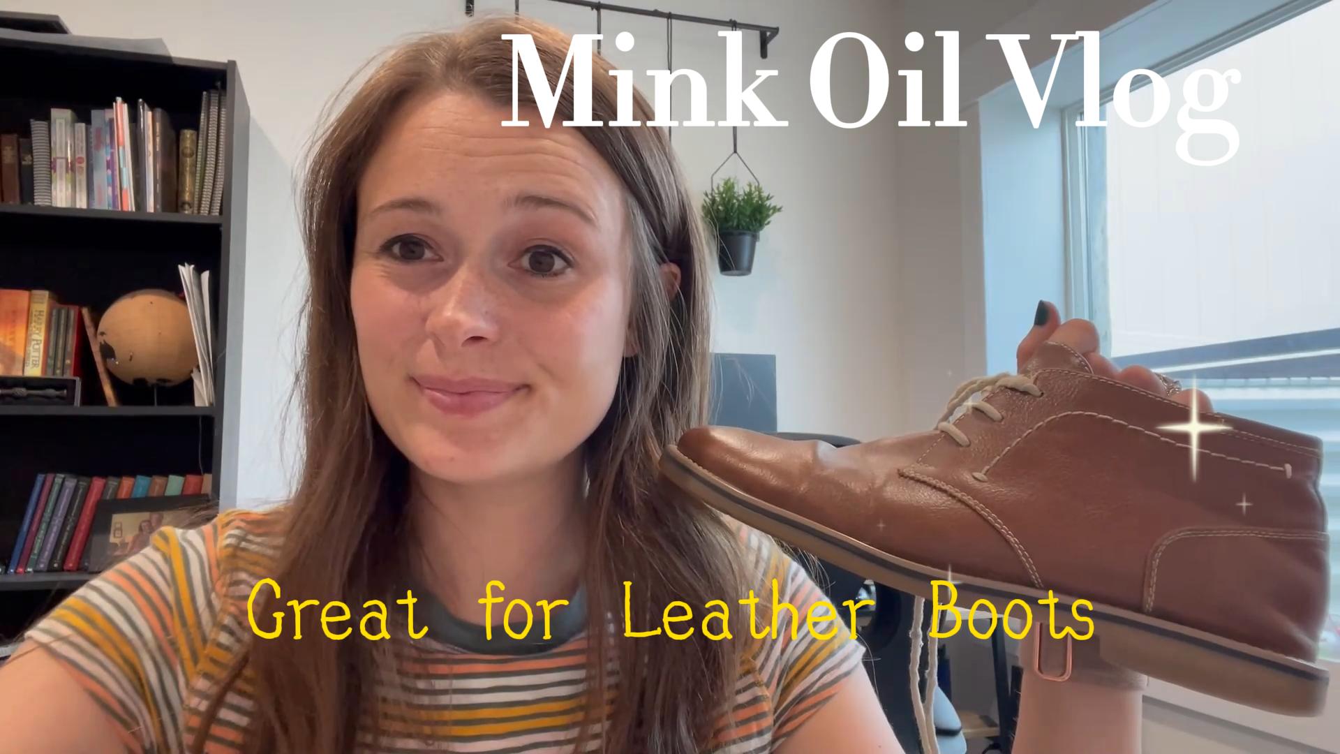 MEKER Mink Oil acondicionador natural para cuero 3.52oz miniatura 7