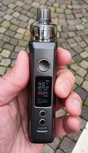 Chip originale VOOPOO DRAG X Mod Pod 4.5ml Pod GENE.TT alimentato da una  singola batteria 18650 No Batteria E-cig Vape Kit : Amazon.it: Elettronica