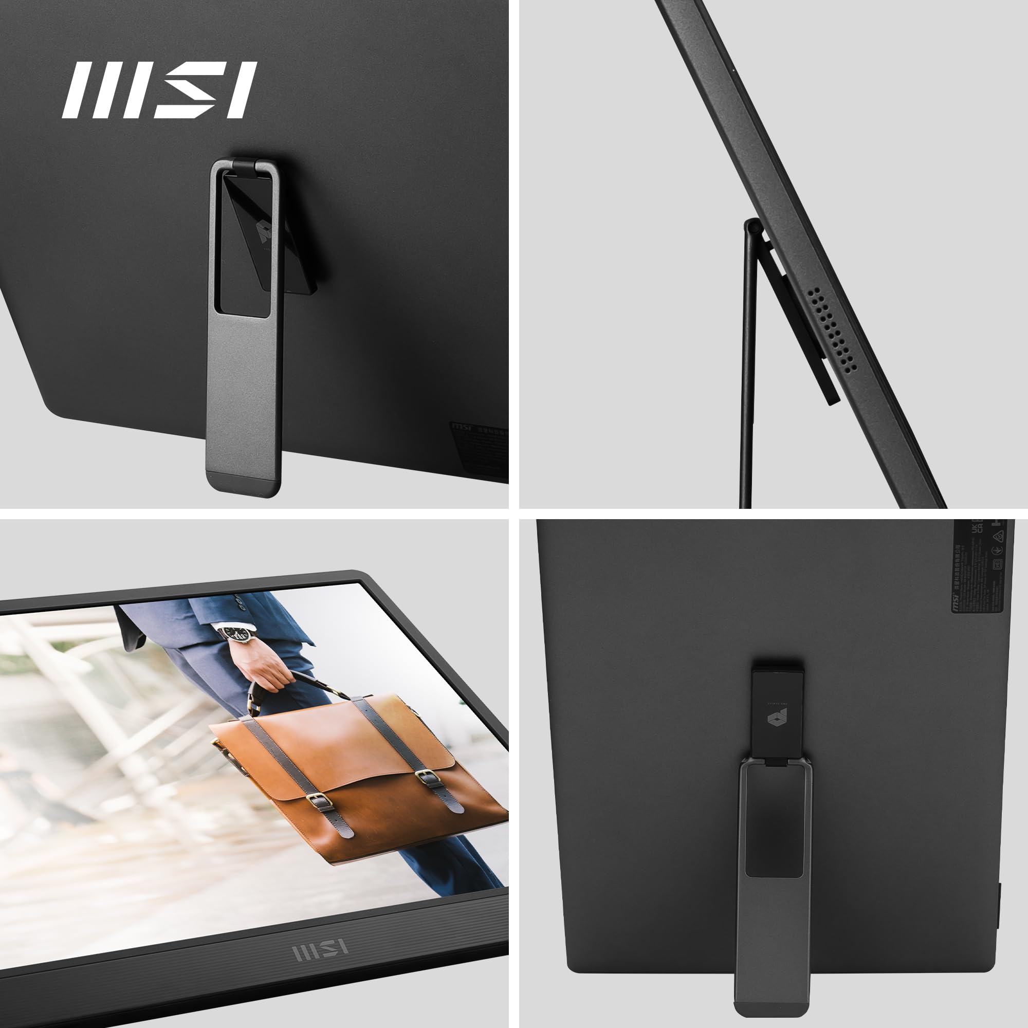 MSI PRO MP161 15.6 Inch Full HD Portable Monitor - 1920 x 1080 IPS
