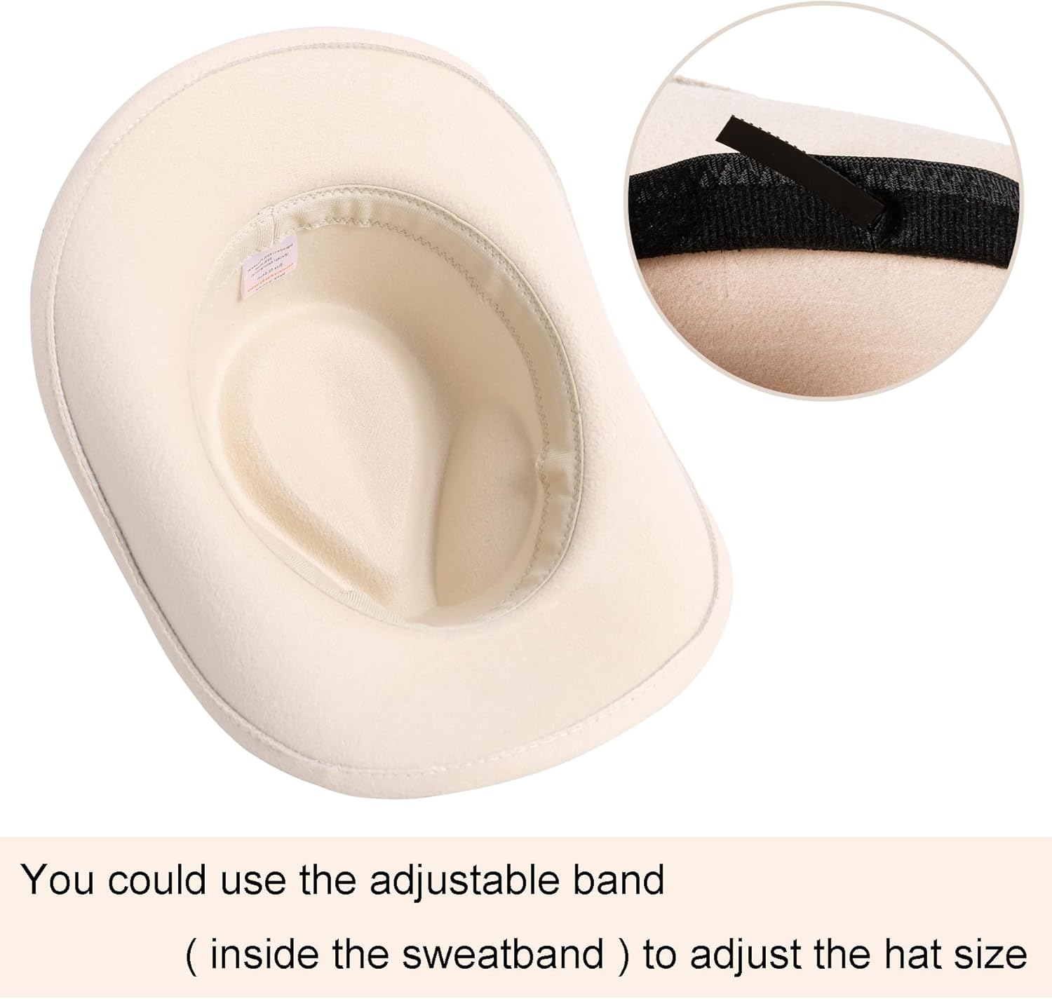 Jastore Toddler Baby Cowboy Hat Infant Baby Boys Girl Cowgirl Hats Kids Western Cowboy Hat - Image 3