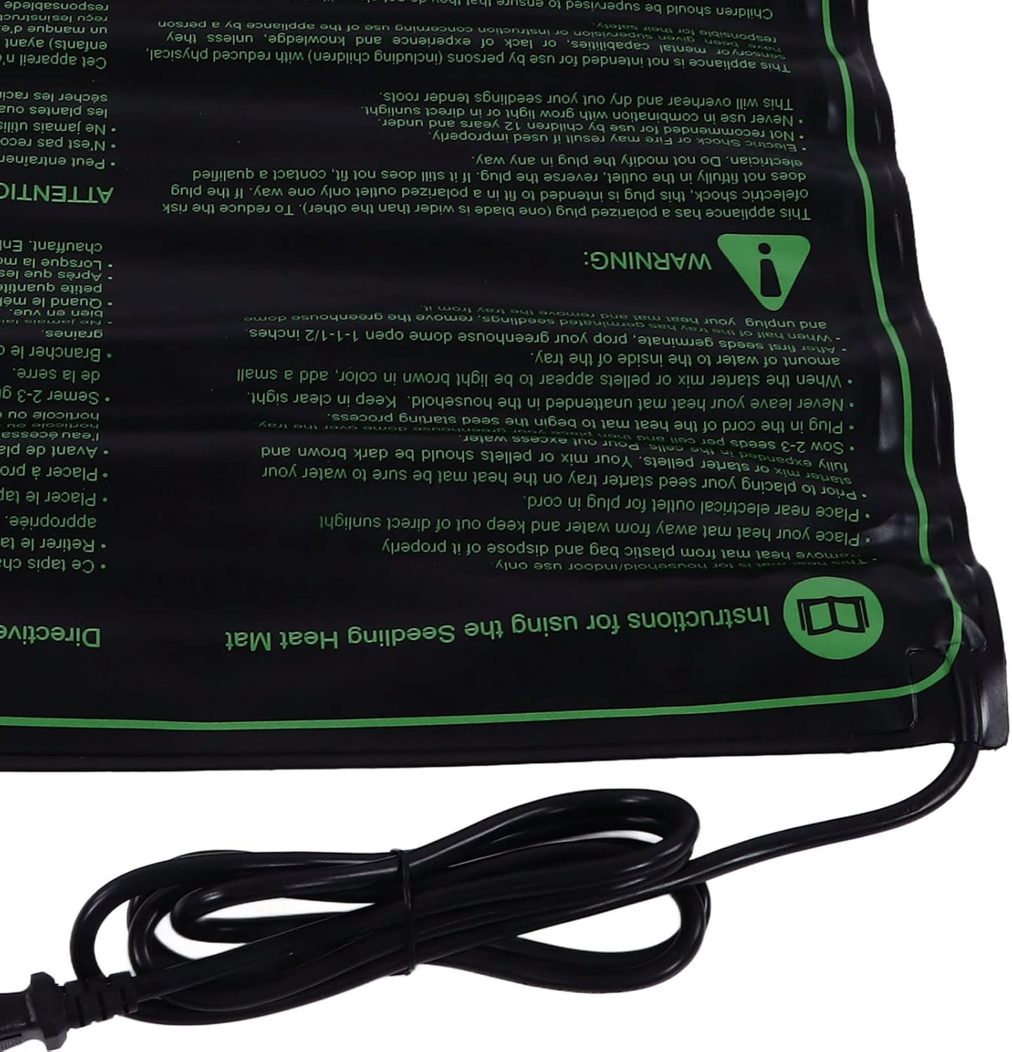 ZJchao Plant Nursery Mat Silicone Heat Mat for Seedling and Reptile Accessories