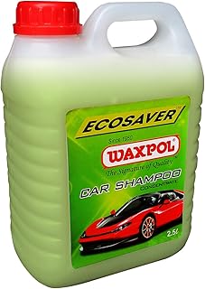 Waxpol Ecosaver Car Shampoo Concentrate - 2.5 LTR. (for Bucket, Foam & Snow Foam Wash)