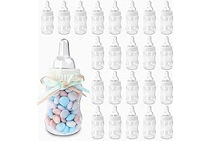 Baby Shower Bottles Bundle, 24 Packs 4.15 Inch