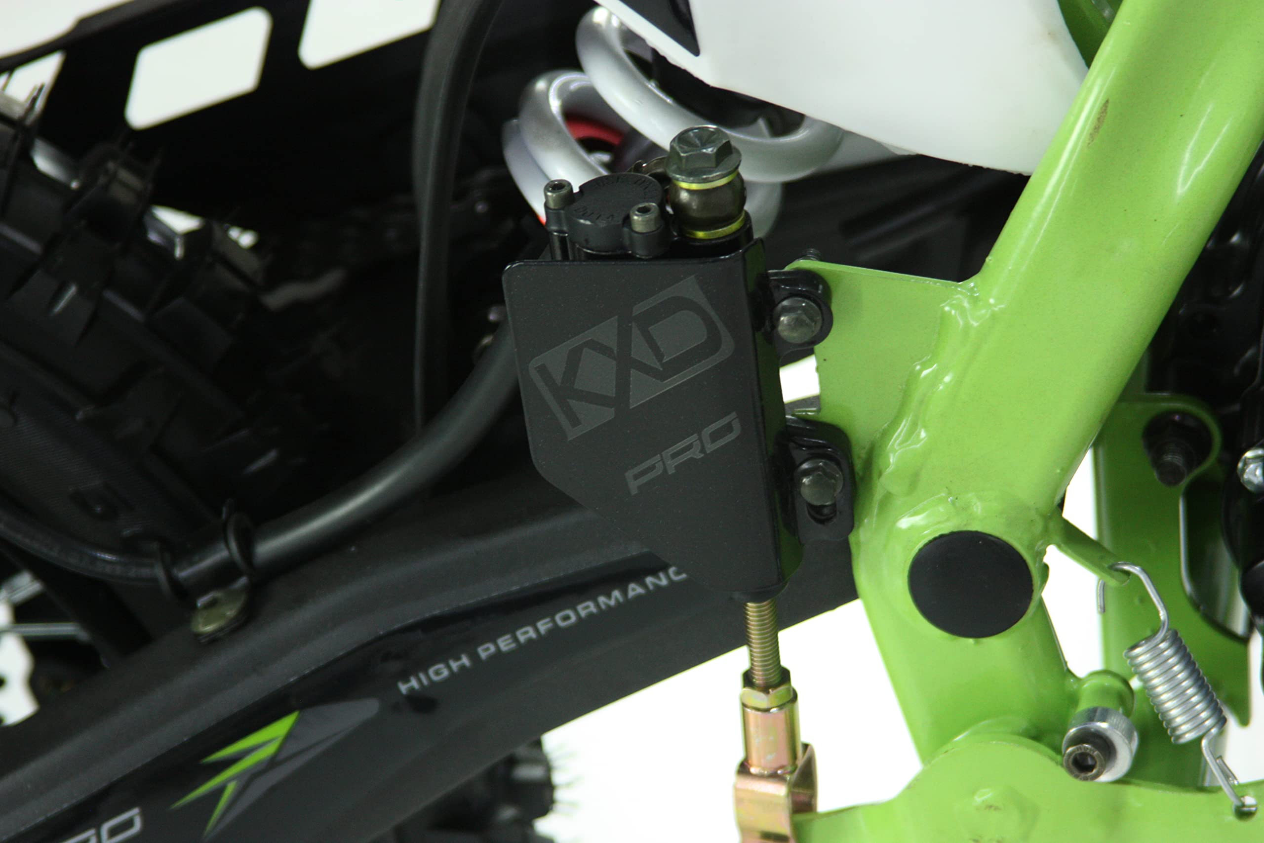 KXD KX7 707C Automatik 110CC 14-12 Dirt Bike Dirtbike CrossBike pocket Pitbike bike Rennbike Minibike Bike Pocket Ladegerät Grün