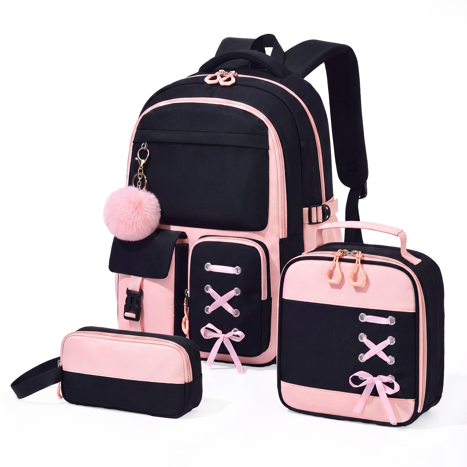 Amythe Set 3 Piezas Mochila Niña 3°-7° Primaria