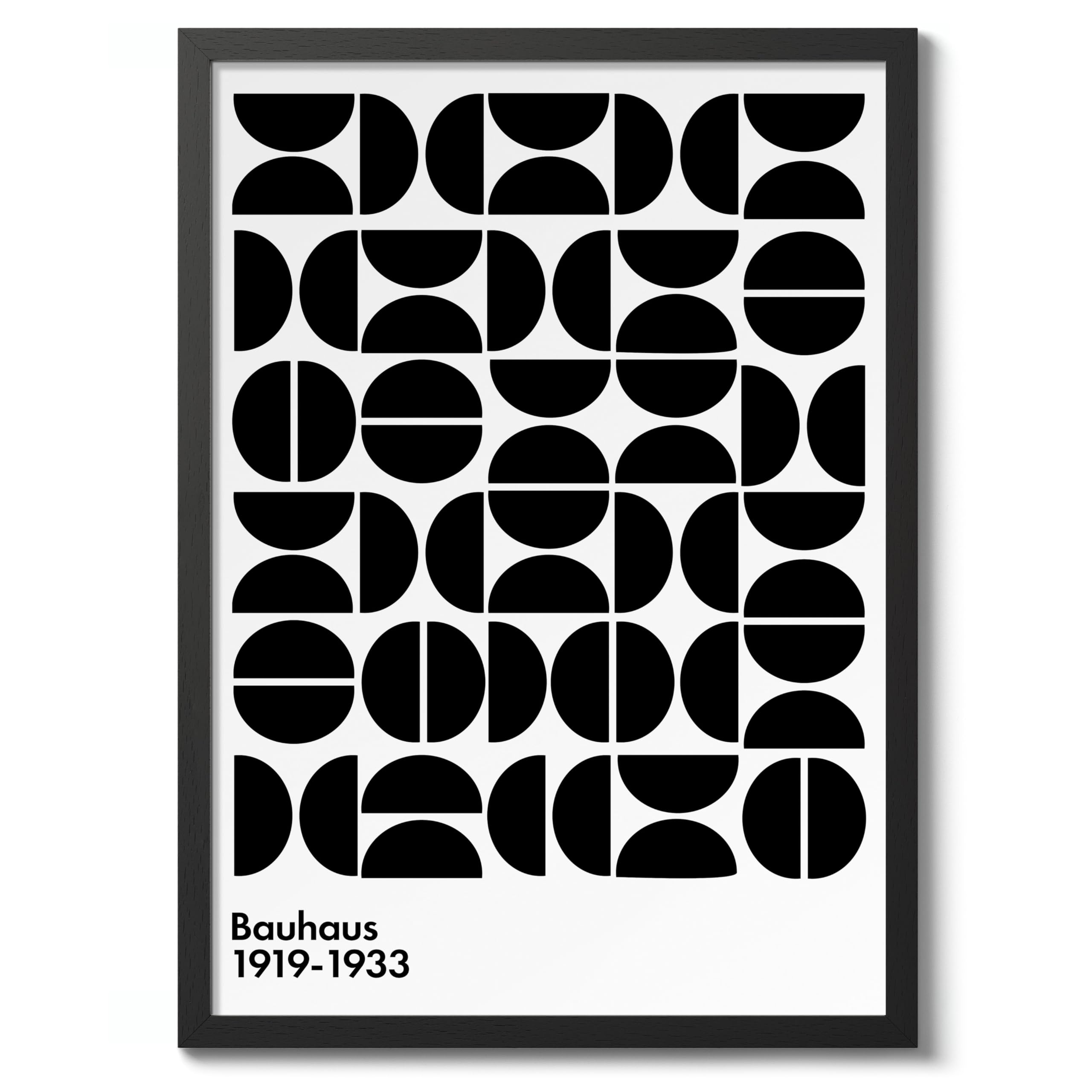 Orange Loop Poster, Bauhaus Print, Framed Abstract Art, Mid-Century Wall Art, Modern Home Decor, Gift Idea, Archival Matte, A2 (Print Only) - 59.4x42cm — view 10