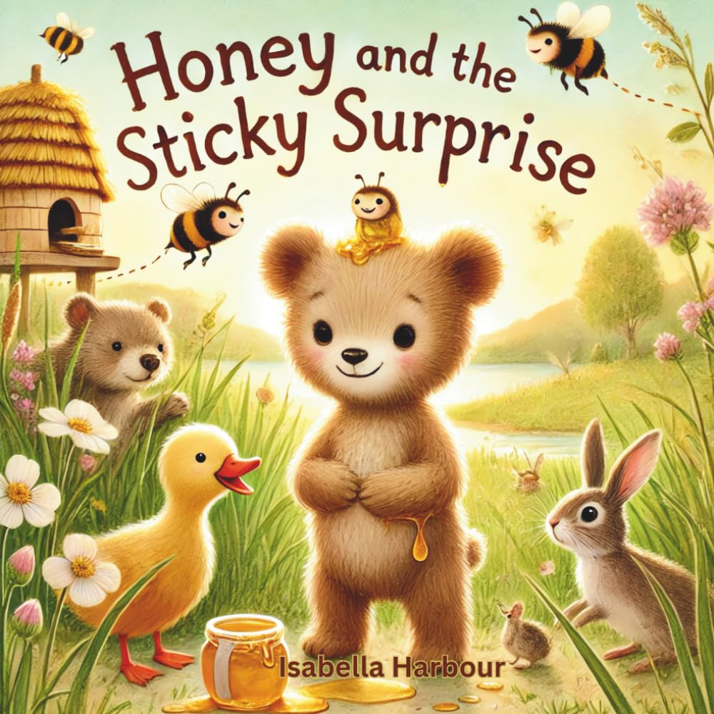 Honey and the Sticky Surprise: A Sweet Bear Cub Story About Helping, Teamwork, and Kindness