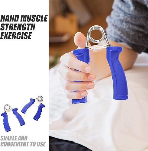 Miniatura 9 de 2 pinzas de mano de plástico desarrollador muscular de mano con posición fija de dedo para jugadores de tenis, escaladores, músicos, compacta,