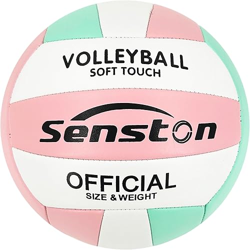 Miniatura 2 de Senston Voleibol Oficial Tamaño 5  Balón de voleibol suave impermeable para interiores y exteriores, para niños, jóvenes y adultos, juego de playa,