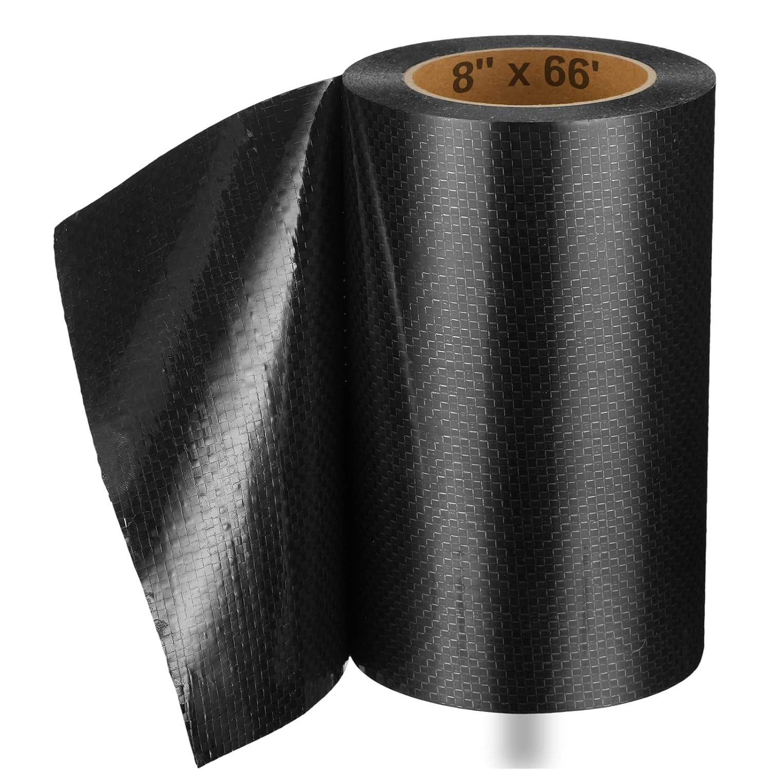 Frienda 7.87 Inch x 66 Feet RV Underbelly Tape RV Underbelly Material Corrugated Waterproof Flex Belly Tape Thick Adhesive Patch Sealing Mobile Home Camper Travel Trailer Tear Repair