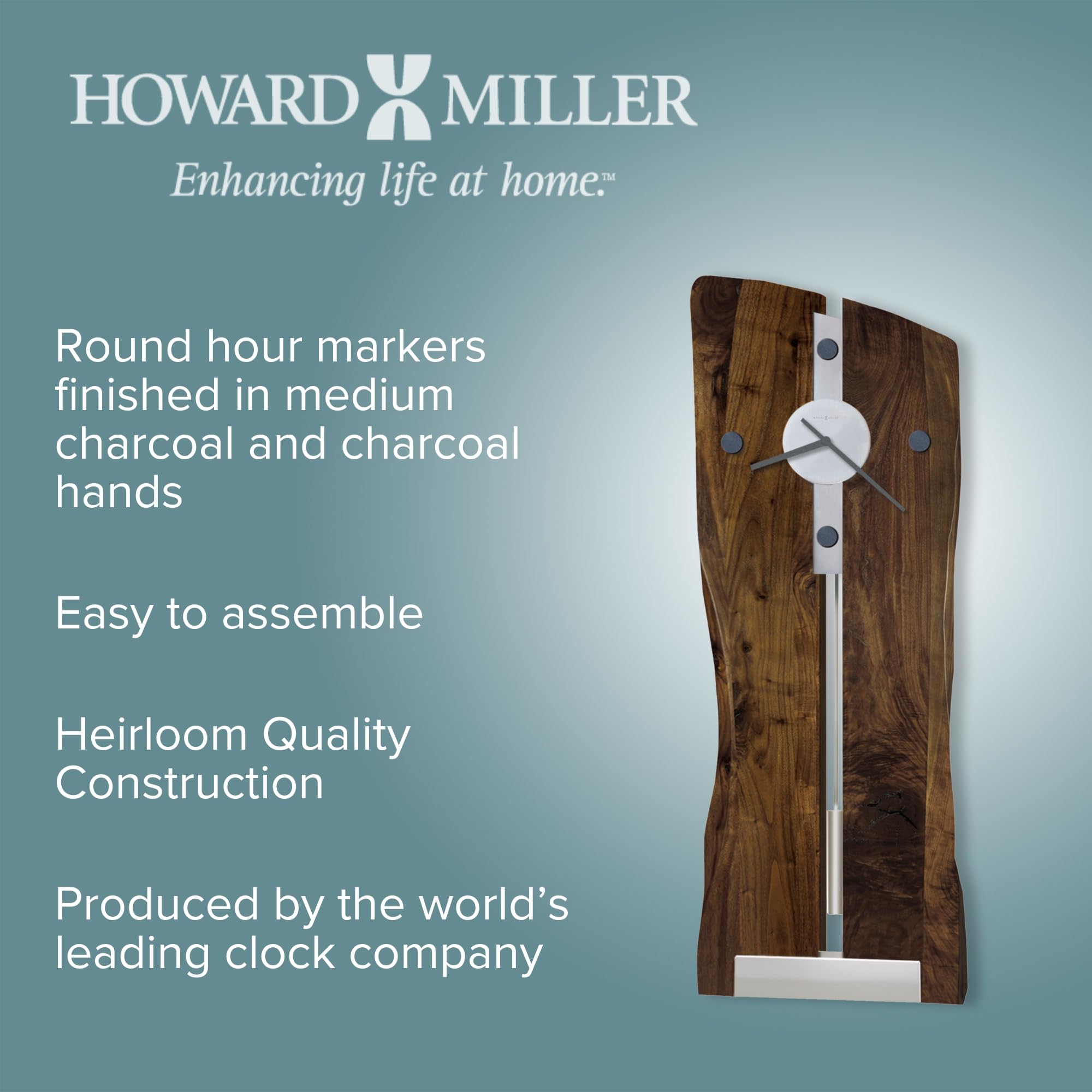 Amazon.co.jp: Howard Miller 壁掛け時計 木製 : ホーム＆キッチン