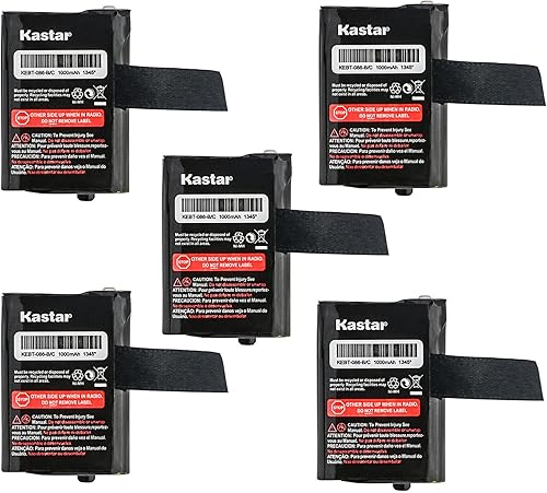 Miniatura 7 de Kastar Paquete de 3 baterías de repuesto para Motorola Radio bidireccional Walkie Talkie 53617 M53617 3XCAAA KEBT-086 KEBT-086-BC BNH-KEBT-086