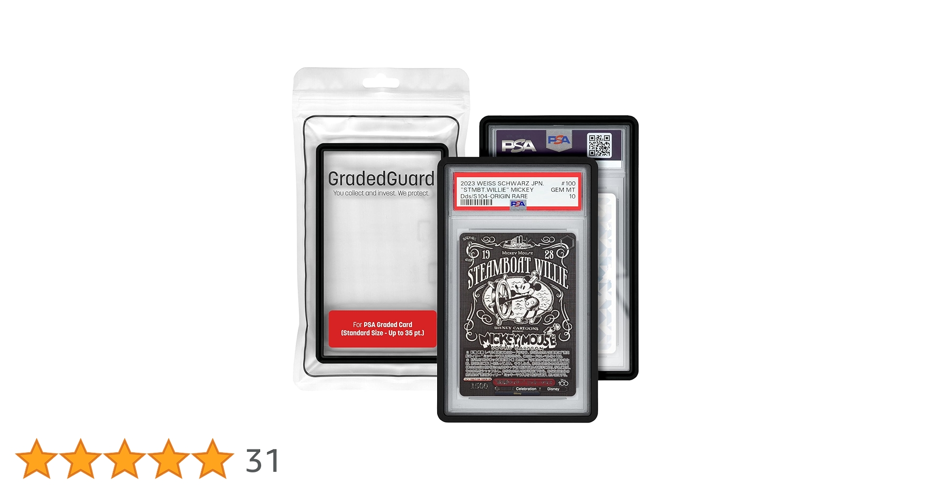 Amazon.co.jp: GradedGuard グレードカードガードケース 標準PSAスラブ