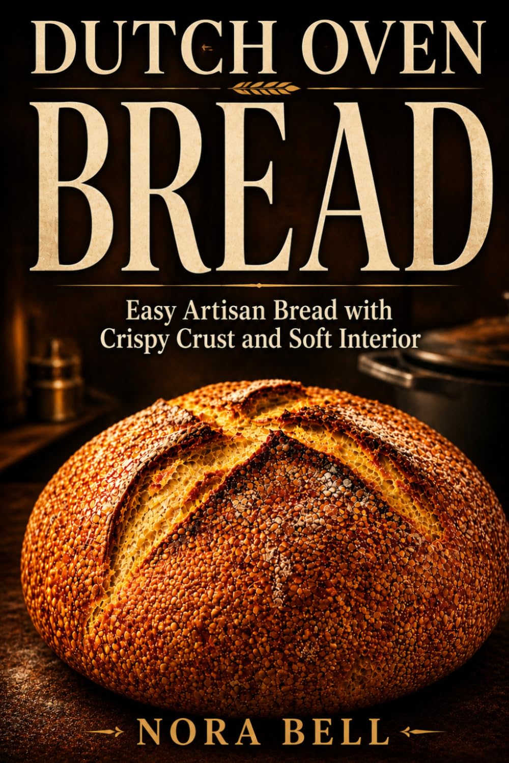DUTCH OVEN BREAD: Easy Artisan Bread with Crispy Crust and Soft Interior (Simple Homemade Bread Collection)