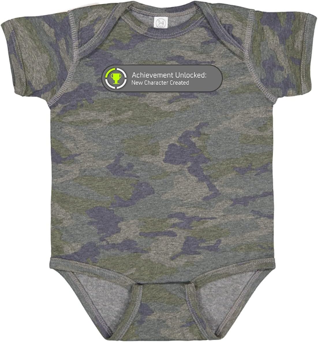 inktastic Achievement Unlocked: New Character Created Baby Bodysuit