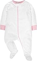 Vista 2 de Gerber Sleep 'N Play - Paquete de 4 enterizos con pies para niñas bebés