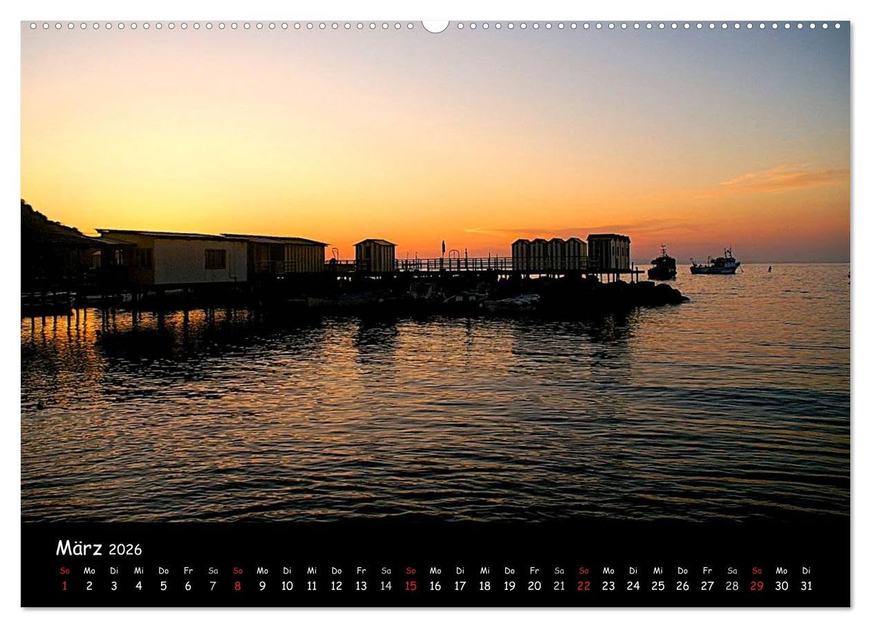 Amalfiküste 2026 (Wandkalender 2026 DIN A2 quer), CALVENDO Monatskalender: Amalfi, Sorrent, Positano - Italien von der schönsten Seite (CALVENDO Orte)