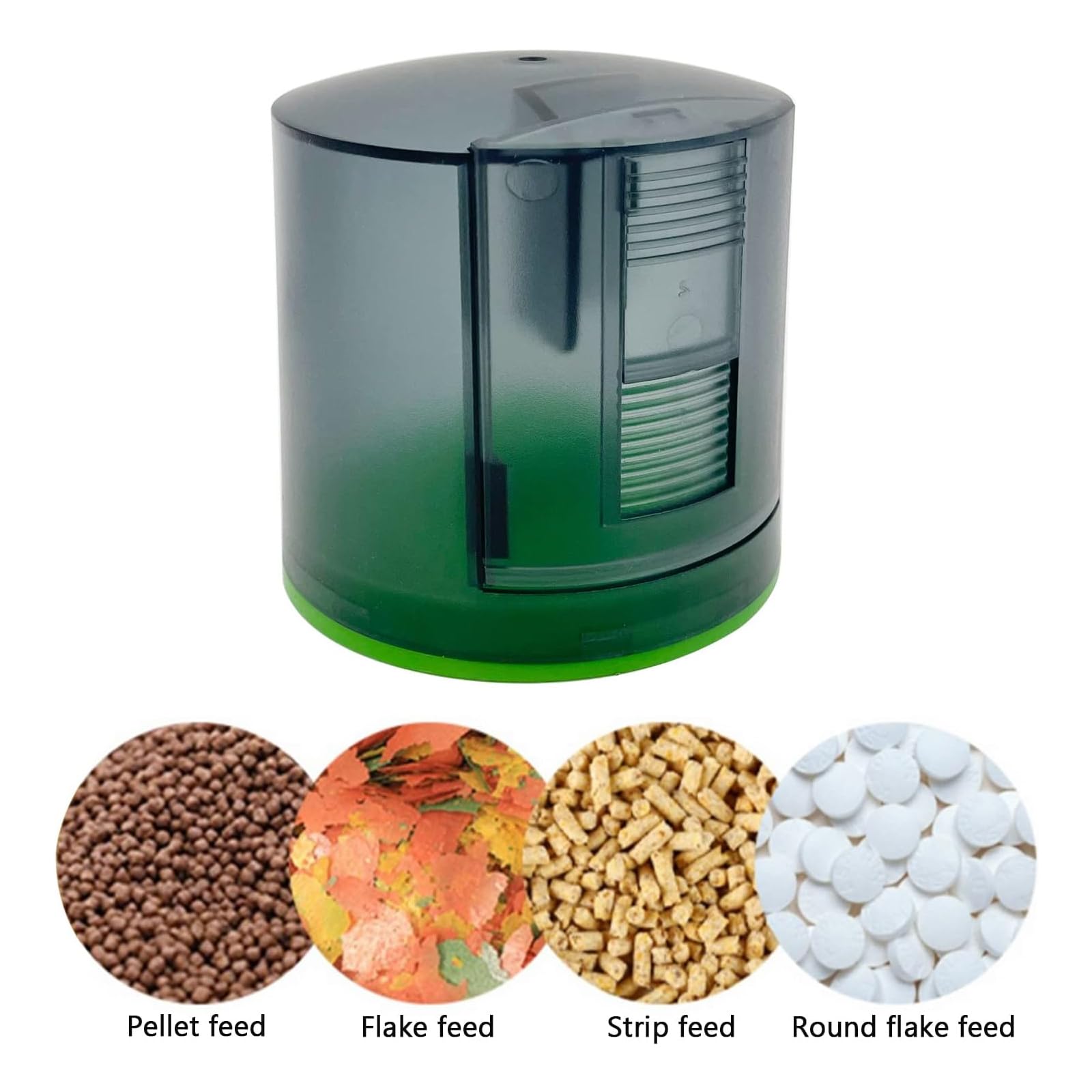 Smart Aquarium Mini Alimentatore Automatico per Pesci Alimentatori Automatici per Acquari per Pesci con Timer Dispenser per Alimenti per Animali Domestici